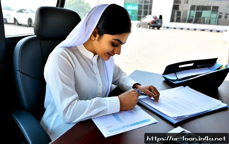 Home 17 사업자 자동차 리스 세금 - Photorealistic Pakistani small business owner in modest professional shalwar kameez reviewing blank ...