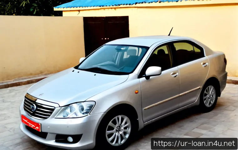 Home 17 리스 차량 중고 매매 - Photorealistic used leased car resale inspection in a clean Karachi dealership courtyard, a well-mai...